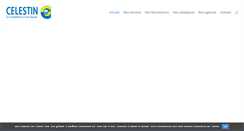 Desktop Screenshot of celestin-materiaux.fr