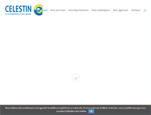 Tablet Screenshot of celestin-materiaux.fr